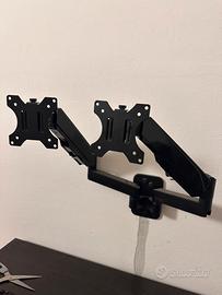 supporto monitor a parete Manhattan