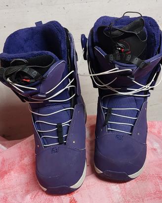 scarponi snowboard salomon