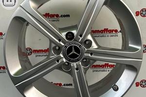4 cerchi lega mercedes a b cla gla glb r17 lt3171