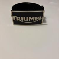 Cintura pelle con fibbia  Triumph motorcycles