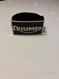 Cintura pelle con fibbia  Triumph motorcycles