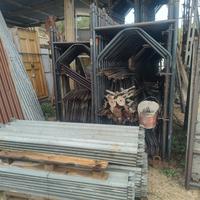 Ponteggio ditta edilponte a perno usato poco