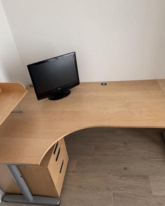 Scrivania Ikea Galant Angolare