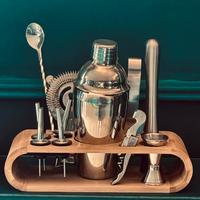 Set Shaker, Mixing Glass, 3 Jigger