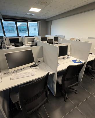 Postazioni Call Center complete + Sedie (16pz)