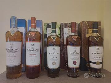 Whisky Macallan Quest series completa! 5 bottiglie