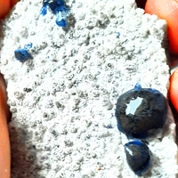 Rara Fluorite Blu Intensa+Calcite(SPEDIZIONE GRAT