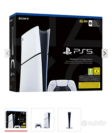 PlayStation 5 Slim da 825gb Digital Nuova