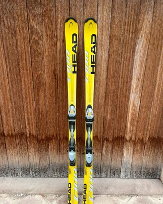 Paio di Sci unisex HEAD C100 gialli