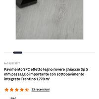 Pavimento spc rovere ghiaccio