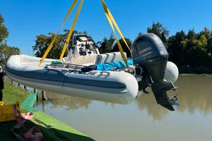 Focchi 550 - yamaha 130 hp - carrello 1500 kg