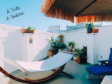 Casa vacanze salento ampio terrazzino attrezzato