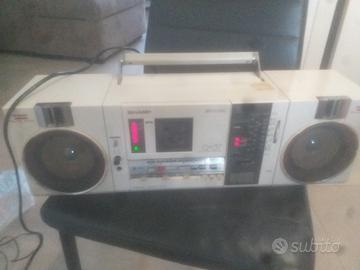 radio cassetta  Sharp vintage 