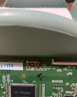 Scheda t-con tv lg 49 pollici modello 49uf680v