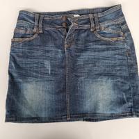 minigonna jeans 