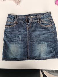 minigonna jeans 