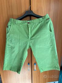 Pantaloncino chino verde