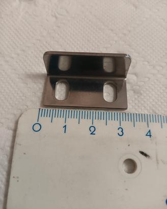 10 supporti angolari x ripiani e mensole