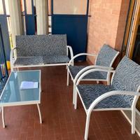Set giardino terrazzo salotto