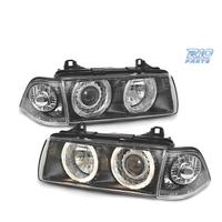 FARI BMW E36 COUPE CABRIO ANGEL EYES FONDO NERO