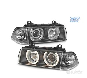 FARI BMW E36 COUPE CABRIO ANGEL EYES FONDO NERO