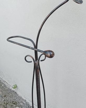 Servomuto in metallo anticato