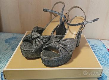 Sandali Michael Kors Josie Platform - Argento 