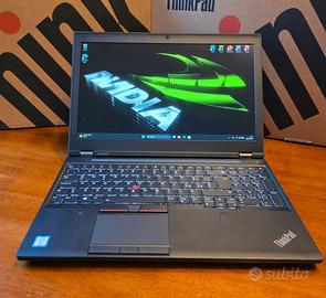 Lenovo Thinkpad P51 i7 32Gb Ram 2,5 Tera Office
