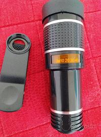 teleobiettivo macro grandangolo lenti smartphone 