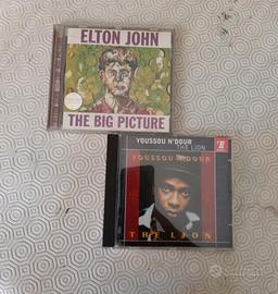 Coppia CD musicali Elton John/ Youssou N' Dour