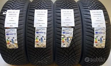 4 GOMME 215 55 17 HANKOOK RB85