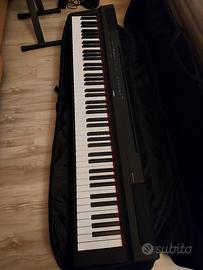 Pianoforte digitale Yamaha P-125 con stand