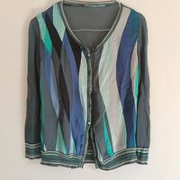 Cardigan Penny black taglia m blu verde donna