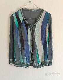 Cardigan Penny black taglia m blu verde donna