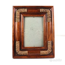 CORNICE IN LEGNO VINTAGE USATA 25x20