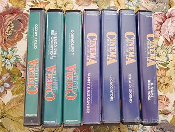 Lotto 7 VHS Film D'Autore (Collana De Agostini)