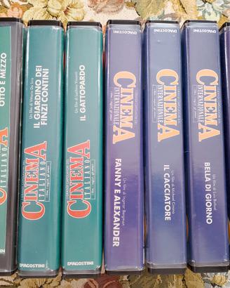 Lotto 7 VHS Film D'Autore (Collana De Agostini)