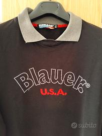  Felpa Blauer U.S.A. originale con colletto 