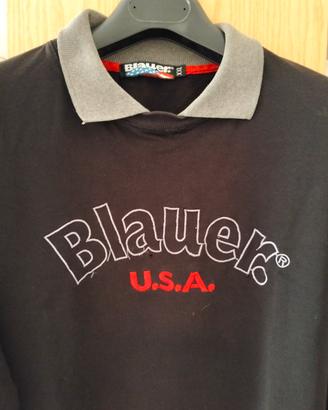 Felpa Blauer U.S.A. originale con colletto 