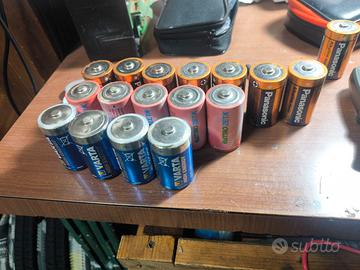 Batterie alkaline misura 'D'