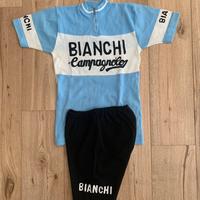 Maglia Bianchi Campagnolo con pantaloncini