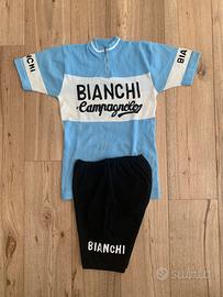 Maglia Bianchi Campagnolo con pantaloncini