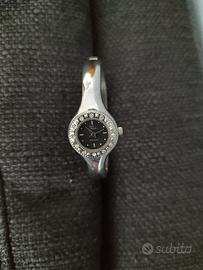 Orologio donna in acciaio con bracciale rigido