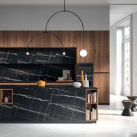 Lineare da 3m Cucina Maestro Isola + Living