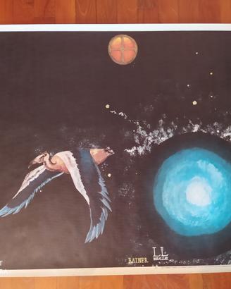 Poster vintage John Rykoff 1972