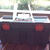 Cassetta attrezzi grande da cantiere con ruote