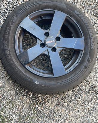 4 CERCHI DEZENT R15 + HANKOOK WINTER