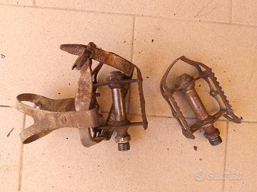 Pedali bicicletta corsa epoca