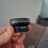 Aggiuntivo grandang. 0.45x per smartphone/fotocam.