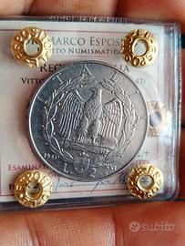 RARA 2 LIRE 1943 REGNO D'ITALIA 